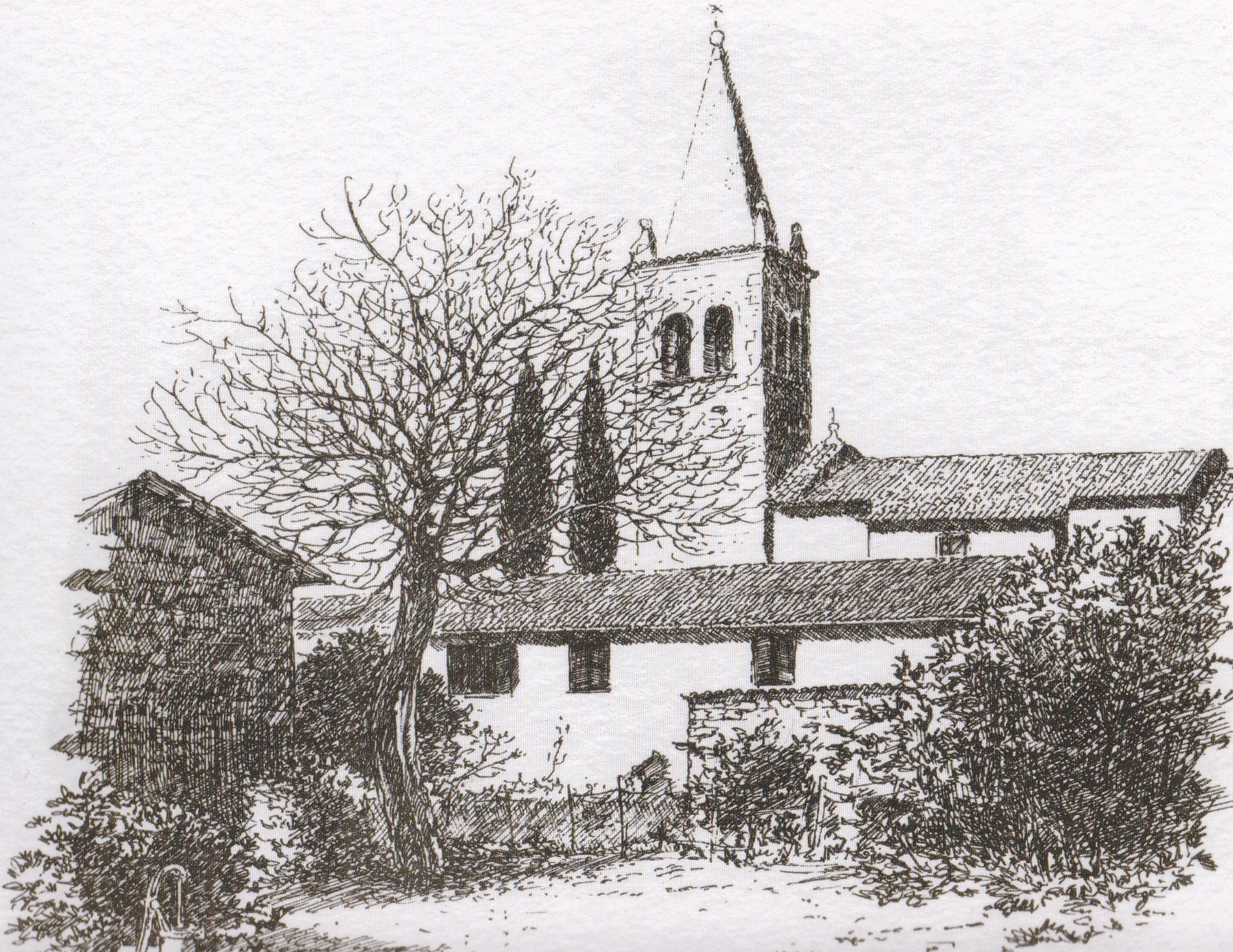 Cassegliano (disegno di A. Bressanutti)