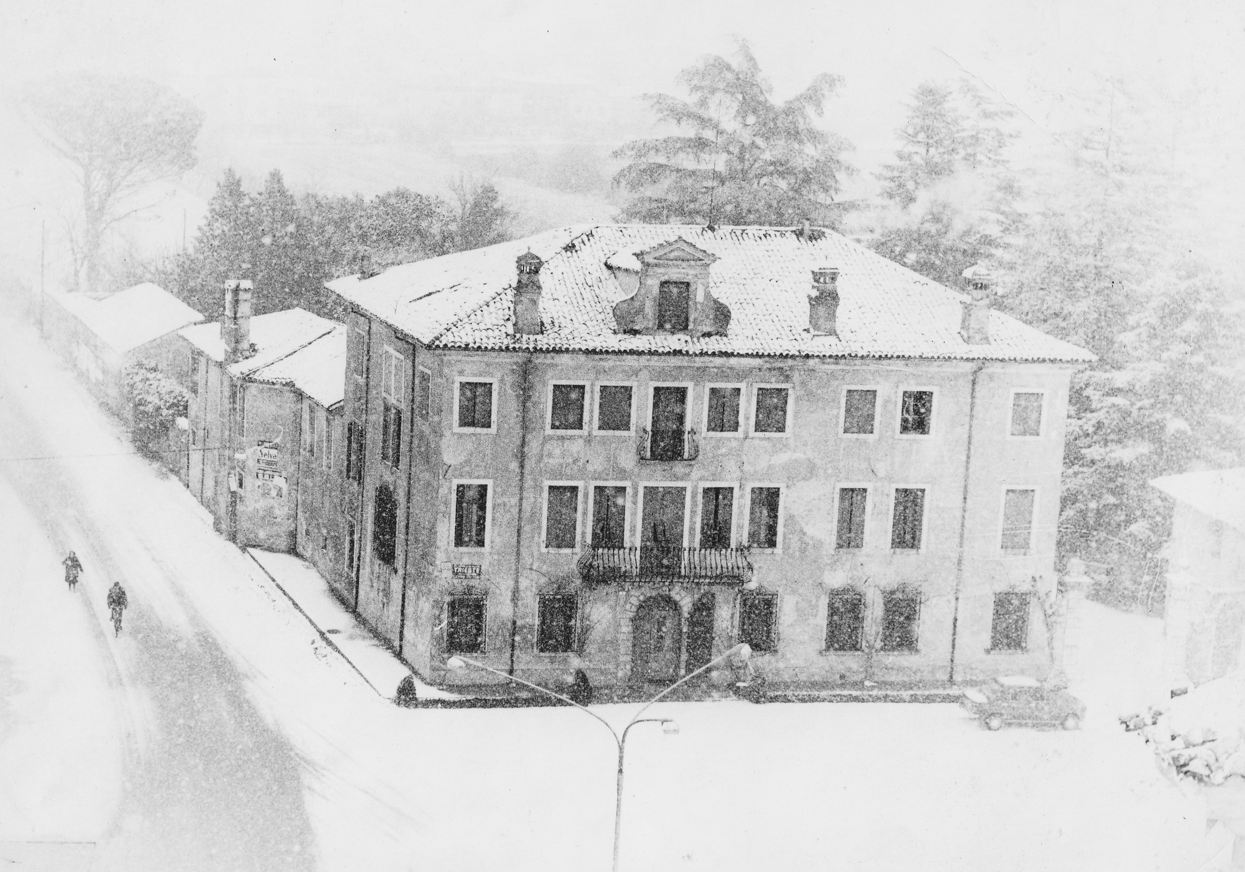 Palazzo Fonda sotto la neve