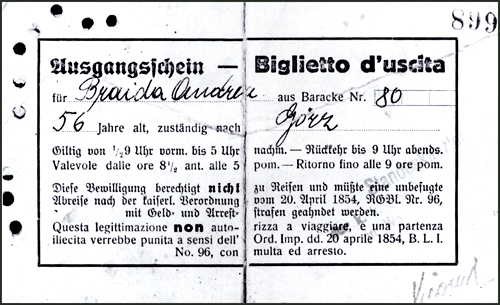 Permesso d'uscita